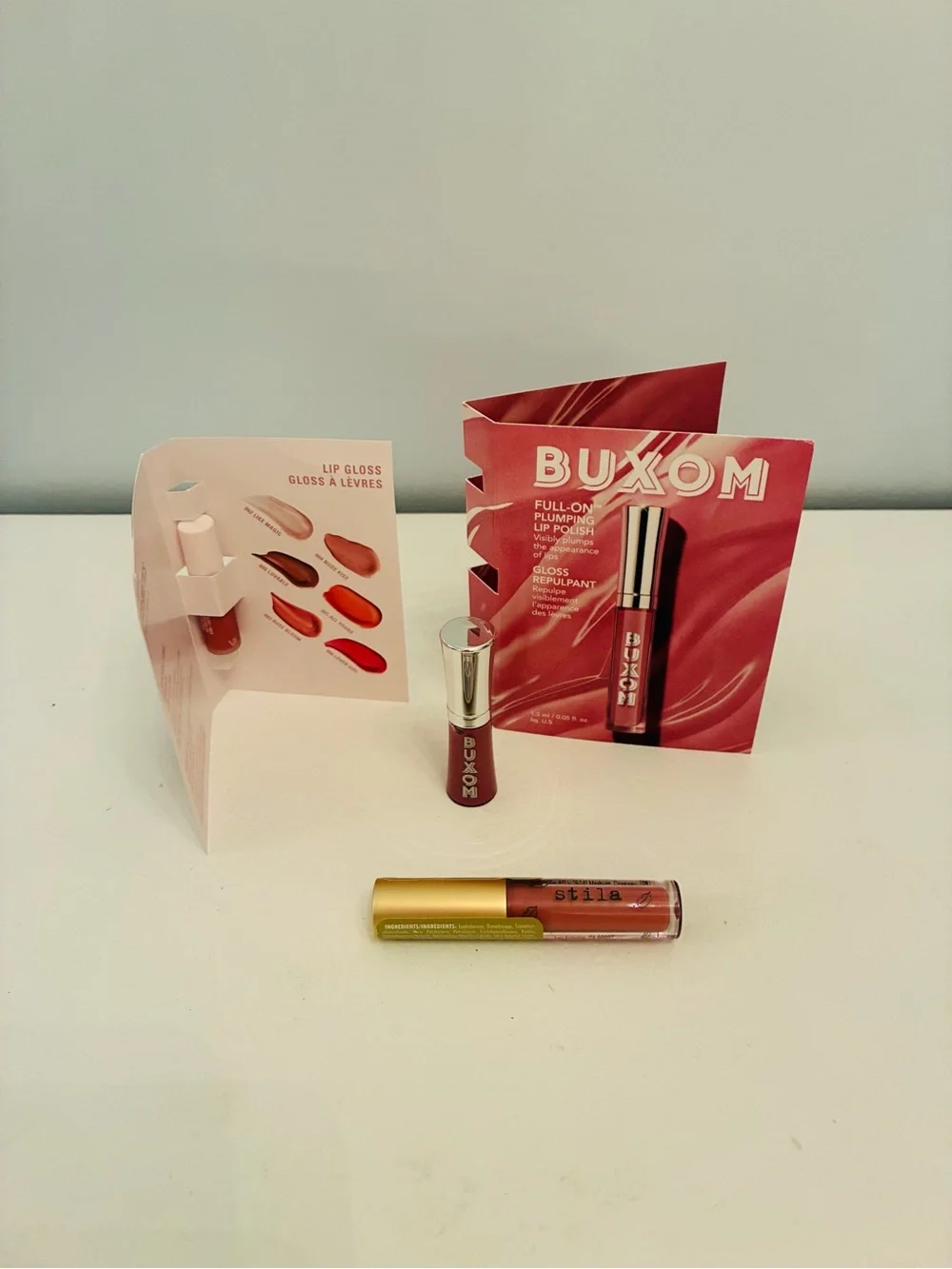 Givenchy & Designer Lip & Fragrance Sample Collection - Pink & Red Accents